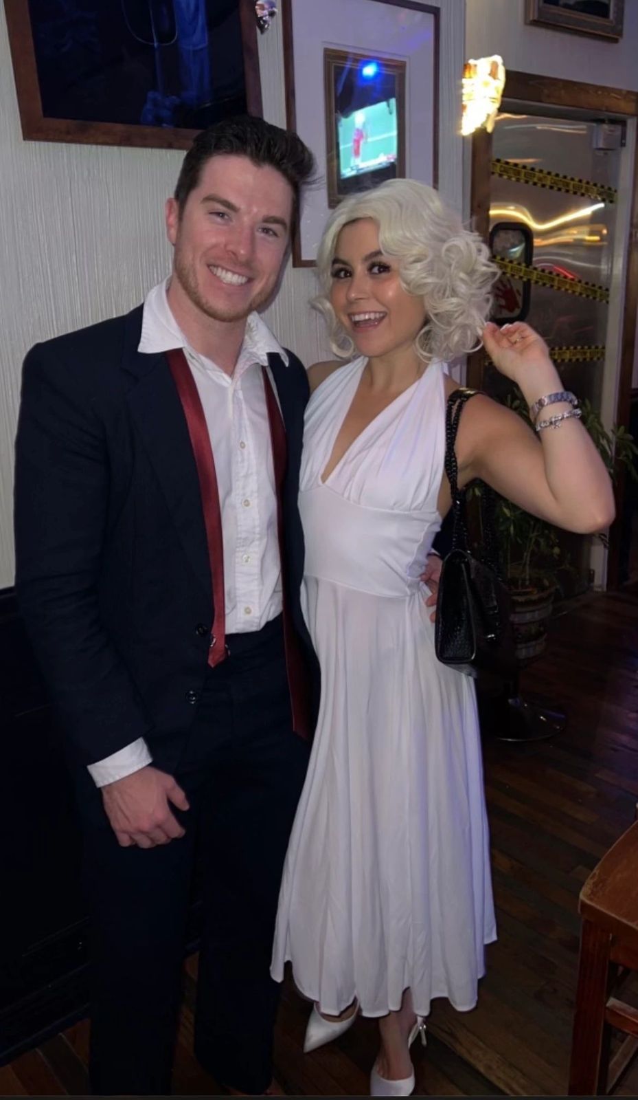 Guests in costume during Halloween 2023 at Meyboom Brasserie
