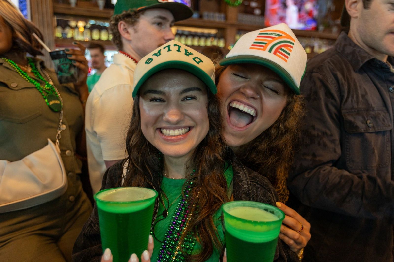 Guests at St. Patrick's Day 2024 at Meyboom Brasserie