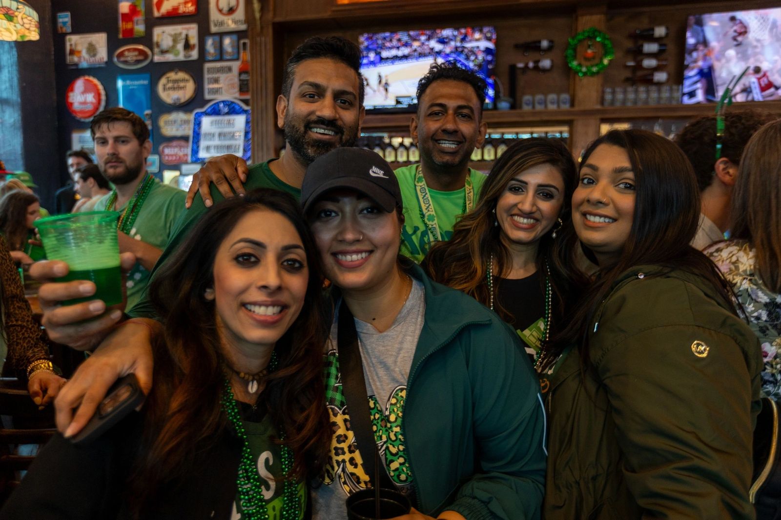 Guests at St. Patrick's Day 2024 at Meyboom Brasserie