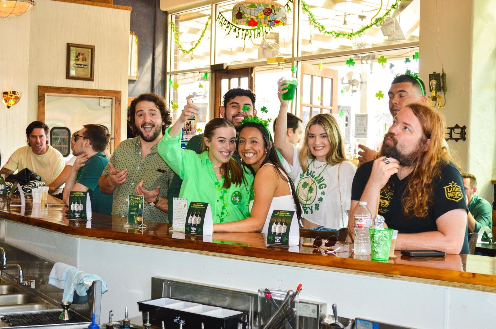 Guests at St. Patrick's Day 2023 at Meyboom Brasserie