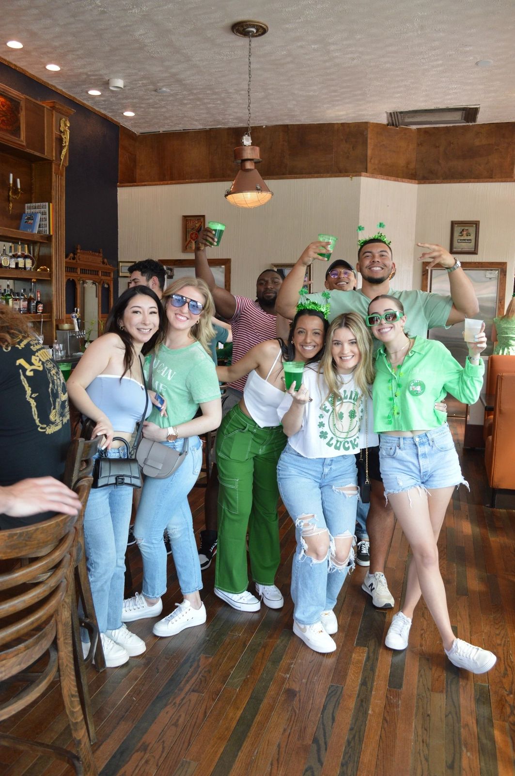 Guests at St. Patrick's Day 2023 at Meyboom Brasserie