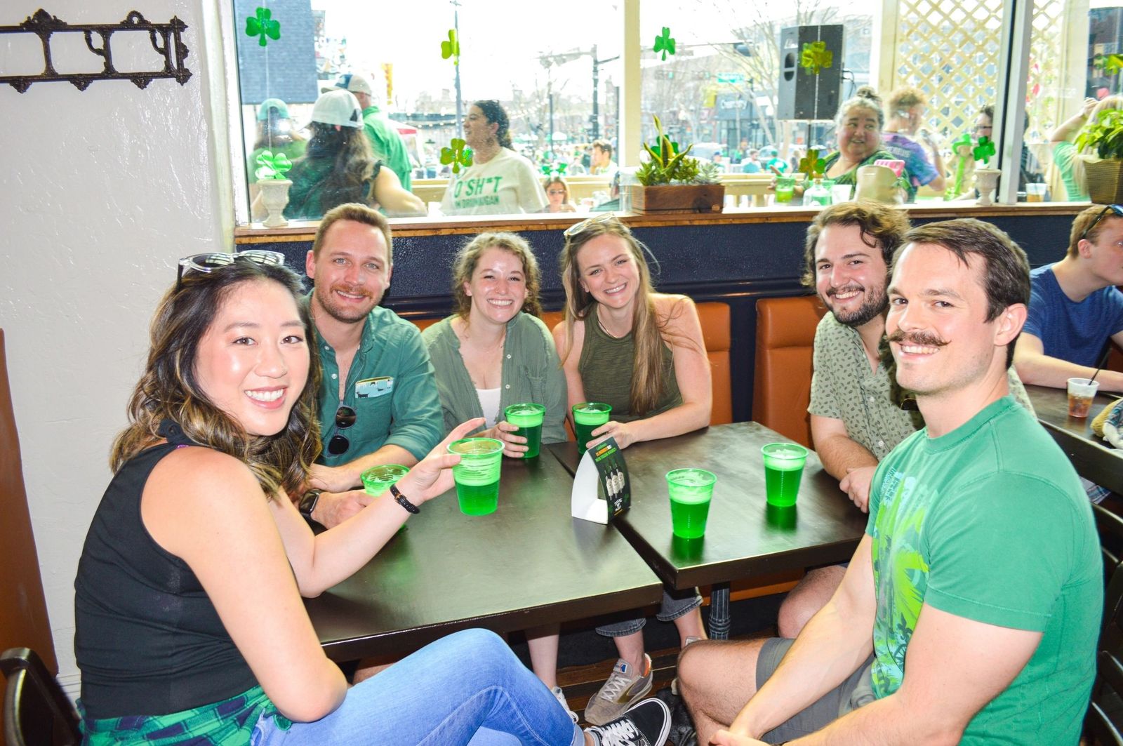 Guests at St. Patrick's Day 2023 at Meyboom Brasserie