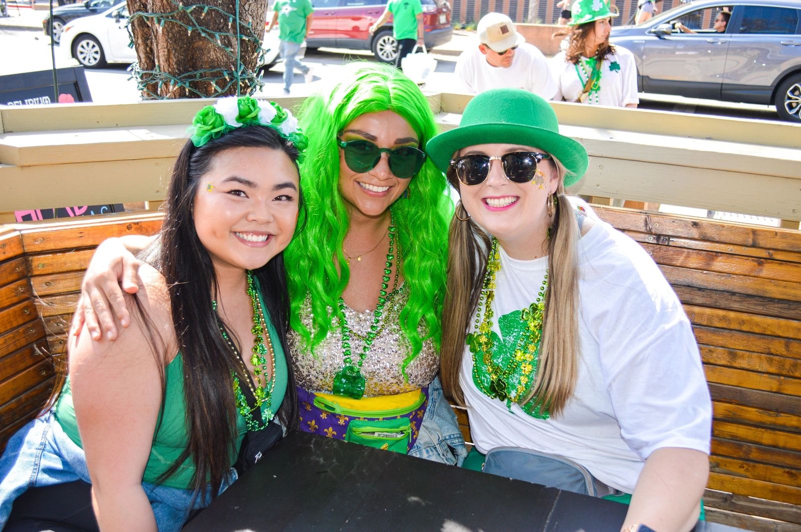 Guests at St. Patrick's Day 2023 at Meyboom Brasserie
