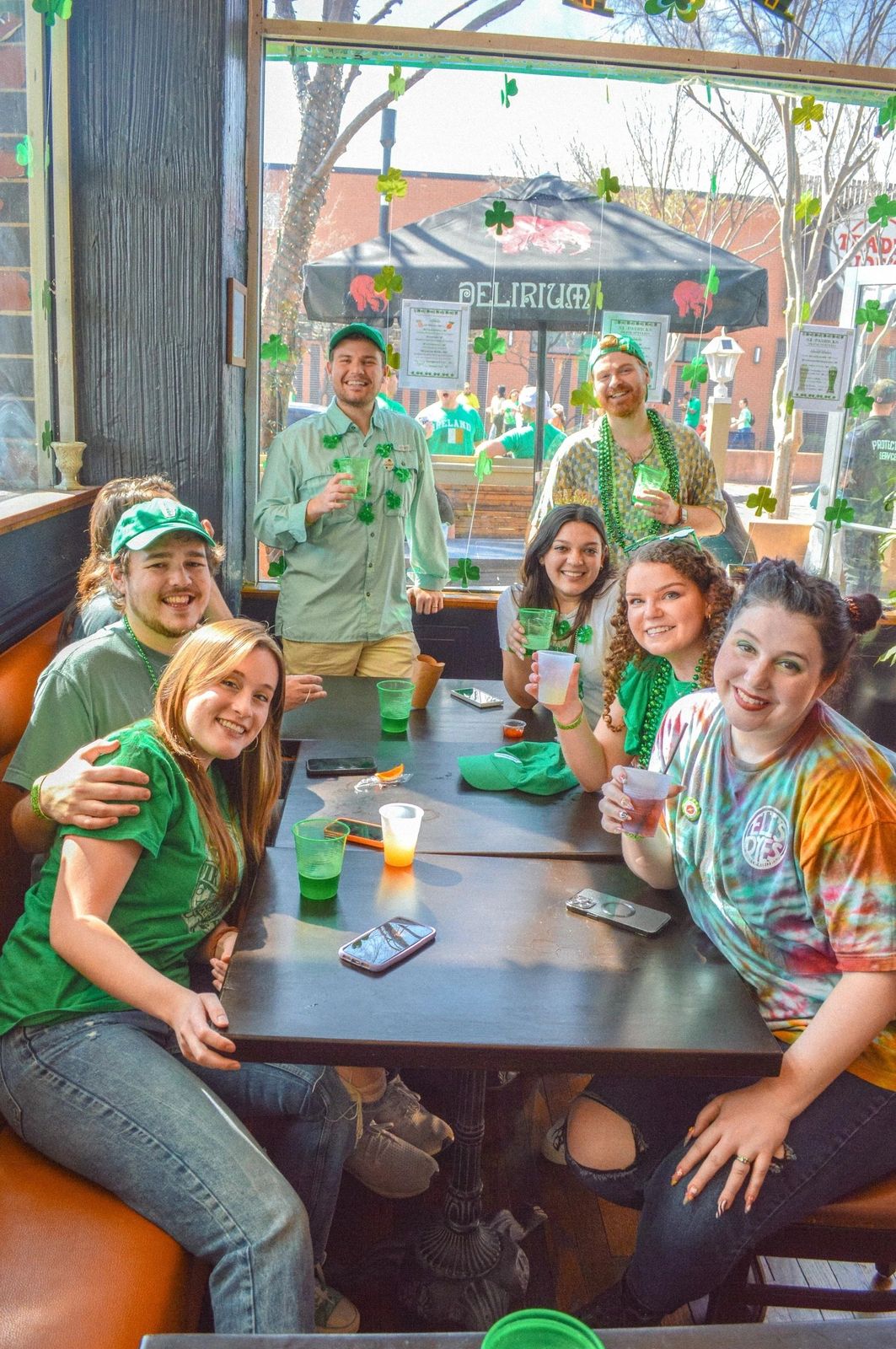 Guests at St. Patrick's Day 2023 at Meyboom Brasserie