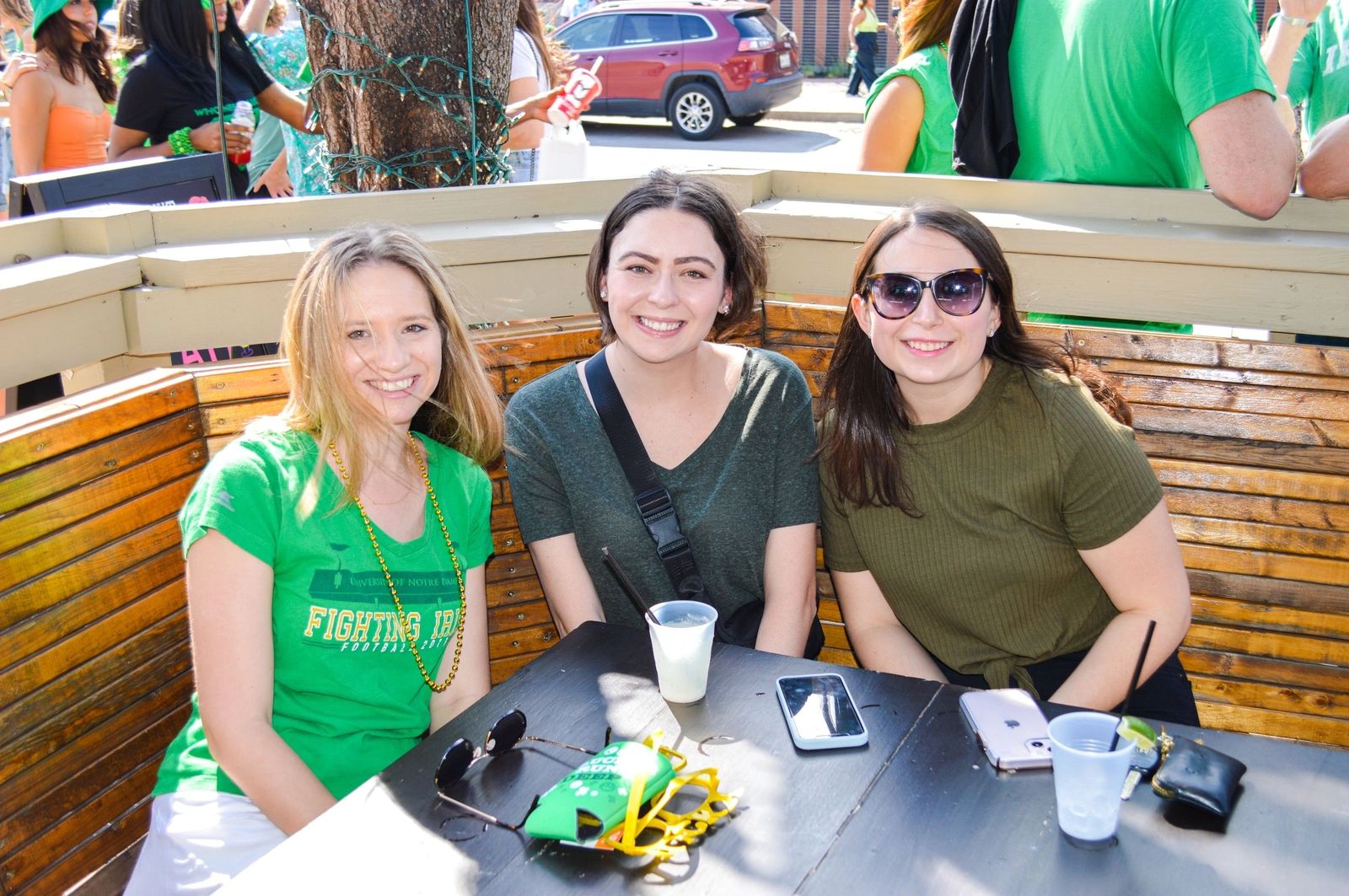 Guests at St. Patrick's Day 2023 at Meyboom Brasserie