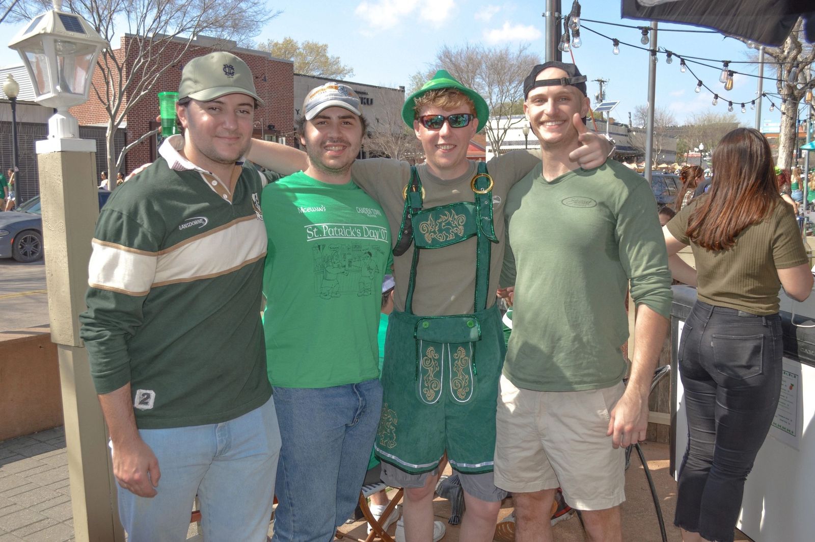 Guests at St. Patrick's Day 2023 at Meyboom Brasserie