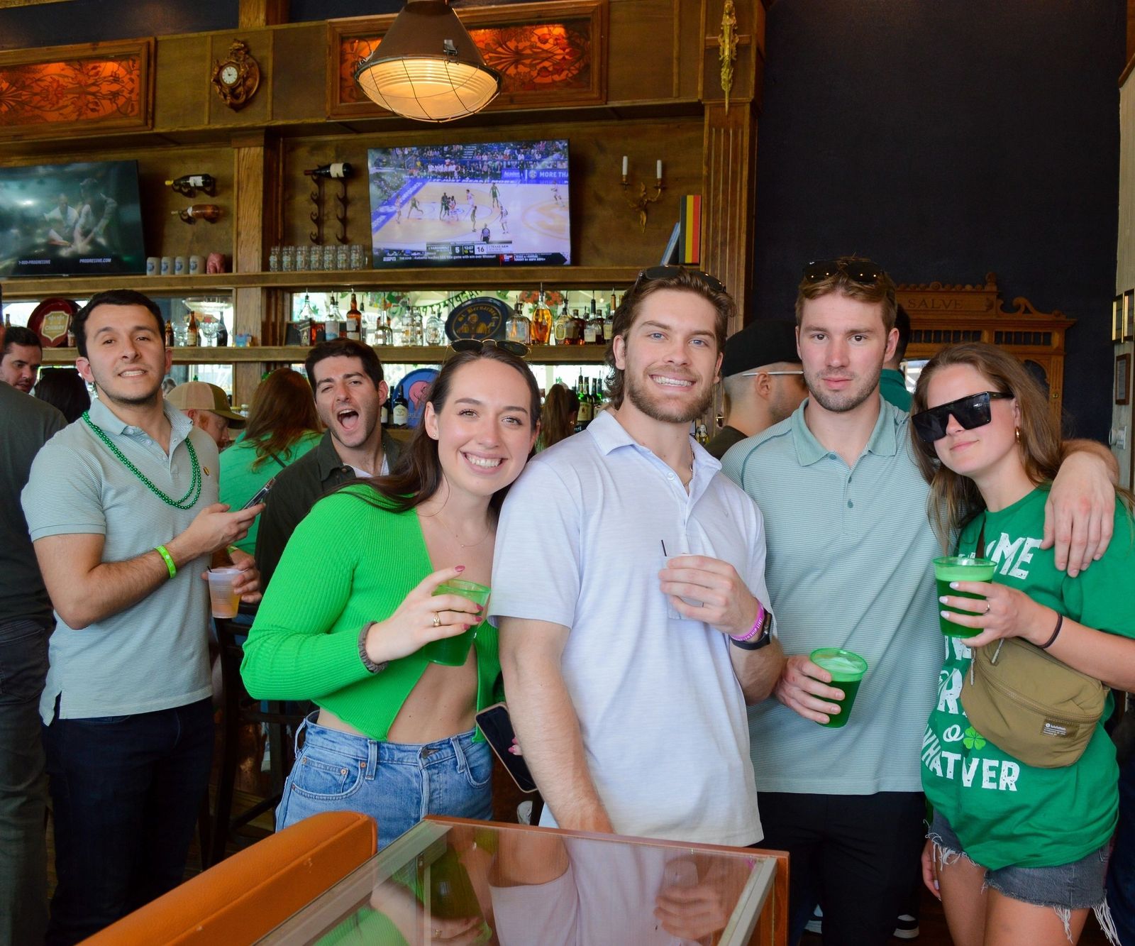 Guests at St. Patrick's Day 2023 at Meyboom Brasserie