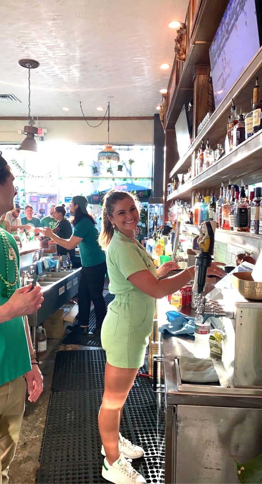 Guests at St. Patrick's Day 2023 at Meyboom Brasserie